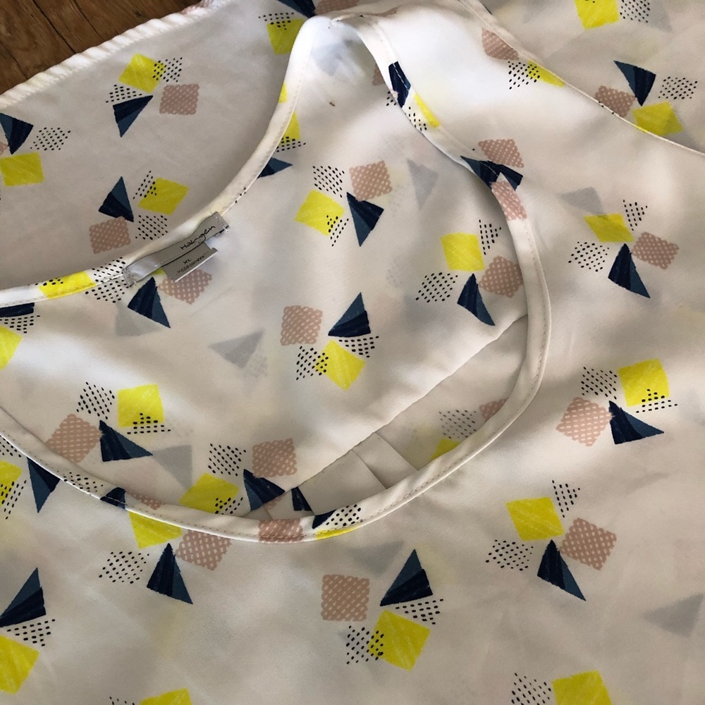 Halogen Geometric Shirt